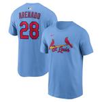 Nike St. Louis Cardinals Nolan Arenado #28 Name & Number T-Shirt - Thumbnail 1 of 3