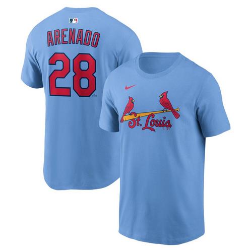 Nike St. Louis Cardinals Nolan Arenado #28 Name & Number T-Shirt - Primary Image