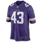 Nike Minnesota Vikings Andrew Van Ginkel #43 Game Jersey - Thumbnail 3 of 3