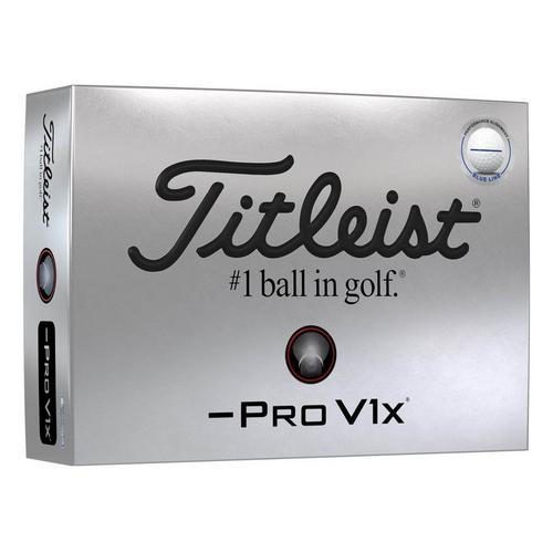 Titleist Pro V1x Left Dash AIM Performance Golf Balls - Primary Image