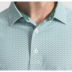Men's FootJoy Scallop Geo Pique Polo - Thumbnail 4 of 5