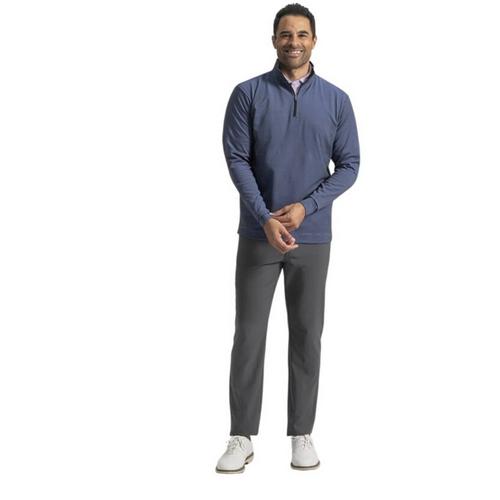 Men's FootJoy Ottoman Strip Knit Long Sleeve 1/4 Zip - Primary Image