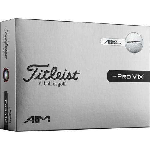 Titleist Pro V1x Left Dash AIM Enhanced Golf Balls - Primary Image
