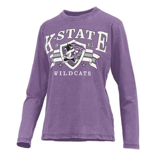 Pressbox Women's Kansas State Wildcats Windsor Long Sleeve T-Shirt - Primary Image