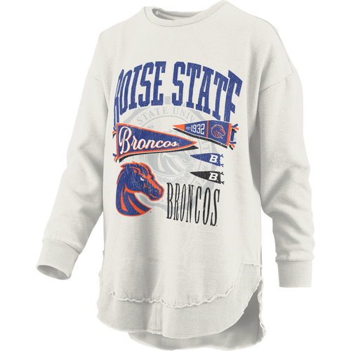 Pressbox Women's Boise State Broncos Rusky Crew - Primary Image