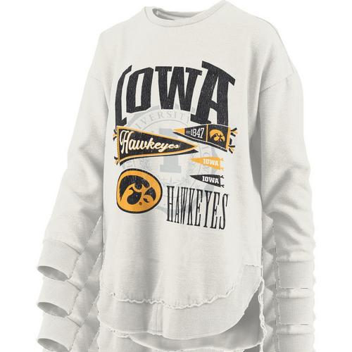 Pressbox Women's Iowa Hawkeyes Rusky Crew - Primary Image