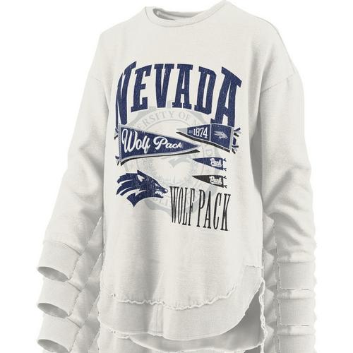 Pressbox Women's Nevada Wolf Pack Rusky Crew - Primary Image