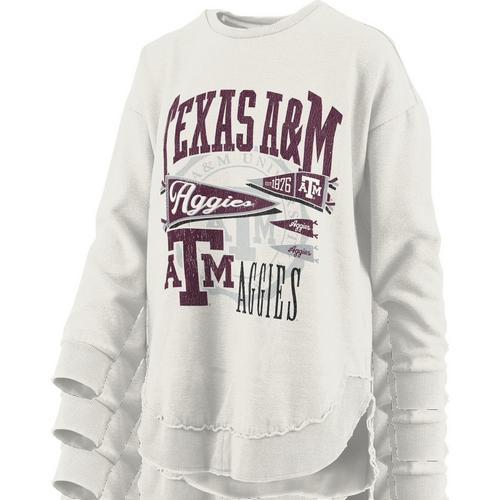 Pressbox Women's Texas A&M Aggies Rusky Crew - Primary Image