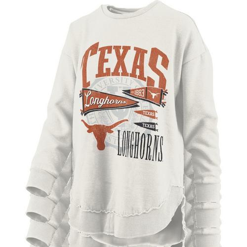 Pressbox Women's Texas Longhorns Rusky Crew - Primary Image