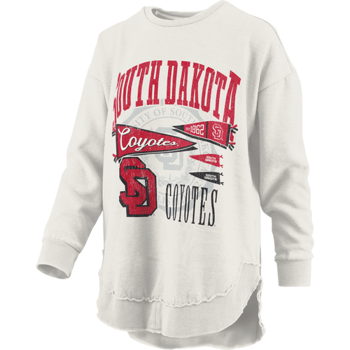 Pressbox Women's South Dakota Coyotes Rusky Crew - Primary Image