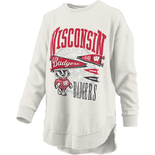 Pressbox Women's Wisconsin Badgers Rusky Crew - Primary Image