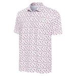 Antigua Atlanta Braves Independence Day White Logo Polo - Thumbnail 1 of 2