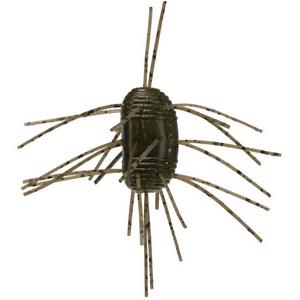 Green Pumpkin Black Flake - Fuzzy Nut