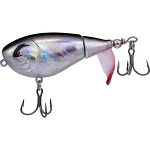 Chrome Black Shad - Baby Bubbler