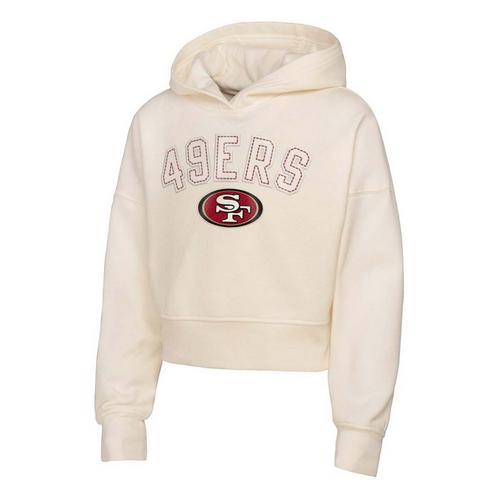 Genuine Stuff Girls' San Francisco 49ers Oversize Blitz Hoodie - Primary Image