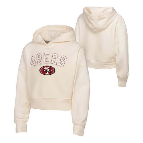 Genuine Stuff Girls' San Francisco 49ers Oversize Blitz Hoodie - Primary Image