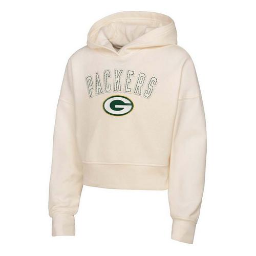 Genuine Stuff Girls' Green Bay Packers Oversize Blitz Hoodie - Primary Image
