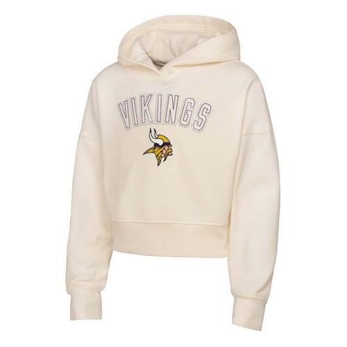 Genuine Stuff Girls' Minnesota Vikings Oversize Blitz Hoodie - Primary Image