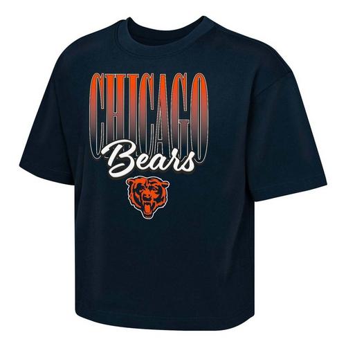 Genuine Stuff Girls' Chicago Bears Big City Boxy T-Shirt - Primary Image