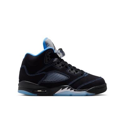 Big Kids' Air Jordan 5 Retro "Black Carolina" Sneakers