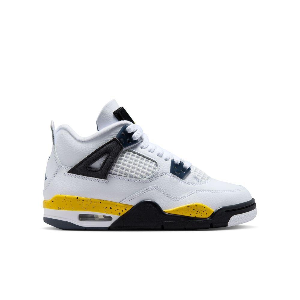 Big Kids' Air Jordan 4 Retro "Tour Yellow" Sneakers