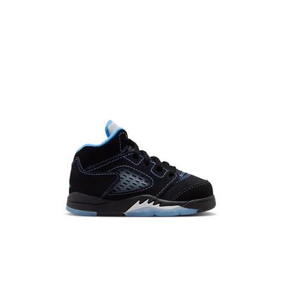 Toddler Air Jordan 5 Retro "Black Carolina" Sneakers