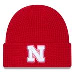New Era Nebraska Cornhuskers Waffle Knit Beanie - Thumbnail 1 of 3