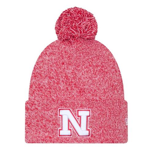 New Era Nebraska Cornhuskers Knit Marled Beanie - Primary Image