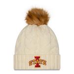 New Era Women's Iowa State Cyclones Fur Pom Knit Beanie - Thumbnail 1 of 2