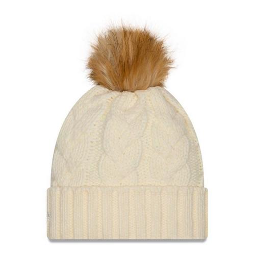 New Era Women's Iowa State Cyclones Fur Pom Knit Beanie - Primary Image