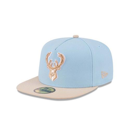 New Era Milwaukee Bucks Two Tone Colorpack 59Fifty Fitted Hat - Primary Image