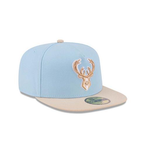New Era Milwaukee Bucks Two Tone Colorpack 59Fifty Fitted Hat - Primary Image
