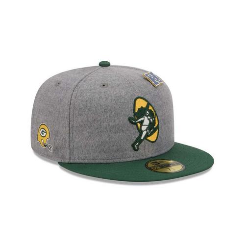 New Era Green Bay Packers Two Tone 59Fifty Fitted Hat - Primary Image