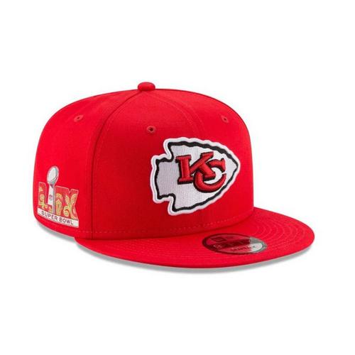 New Era Kansas City Chiefs Super Bowl LIX Side Patch Snapback Hat - Primary Image