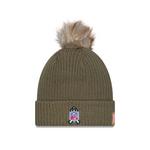 New Era Women's Denver Broncos 2025 Salute To Service Pom Beanie - Thumbnail 2 of 3