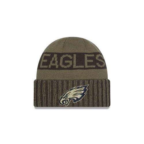 New Era Philadelphia Eagles 2025 Salute To Service Knit Beanie - Primary Image