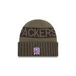 New Era Green Bay Packers 2025 Salute To Service Knit Beanie - Thumbnail 2 of 3
