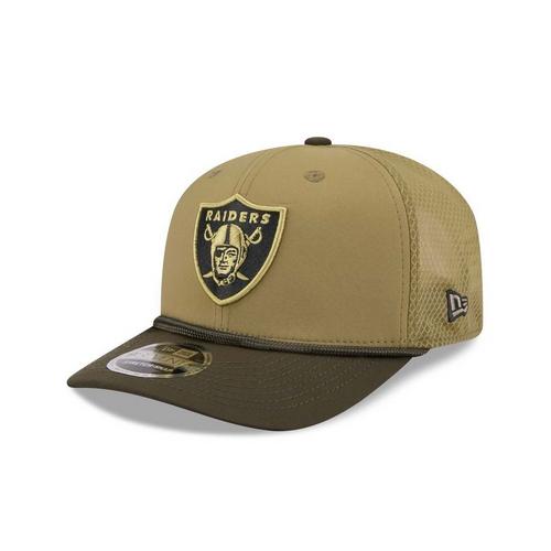 New Era Las Vegas Raiders 2025 Salute To Service 9Seventy Adjustable Hat - Primary Image