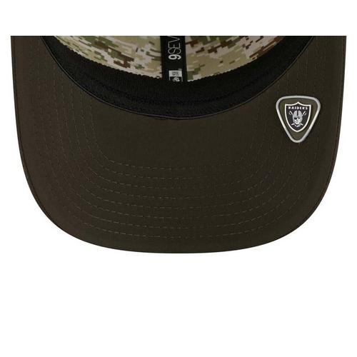 New Era Las Vegas Raiders 2025 Salute To Service 9Seventy Adjustable Hat - Primary Image