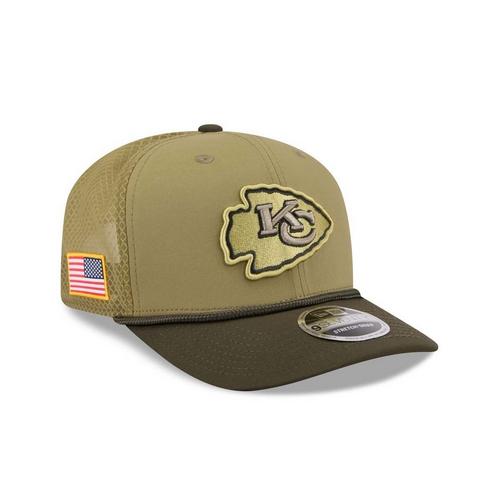 New Era Kansas City Chiefs 2025 Salute To Service 9Seventy Adjustable Hat - Primary Image