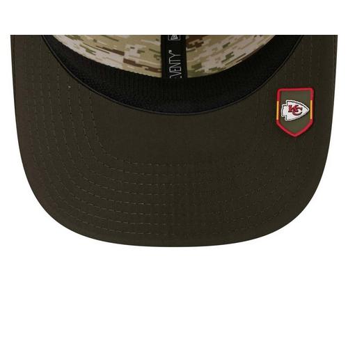 New Era Kansas City Chiefs 2025 Salute To Service 9Seventy Adjustable Hat - Primary Image