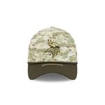 New Era Minnesota Vikings 2025 Salute To Service 39Thirty Flexfit Hat - Thumbnail 2 of 5