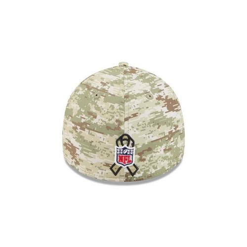 New Era Kansas City Chiefs 2025 Salute To Service 39Thirty Stretch Fit Hat - Primary Image