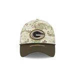 New Era Green Bay Packers 2025 Salute To Service 39Thirty Stretch Fit Hat - Thumbnail 2 of 5