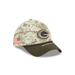 New Era Green Bay Packers 2025 Salute To Service 39Thirty Stretch Fit Hat - Thumbnail 3 of 5