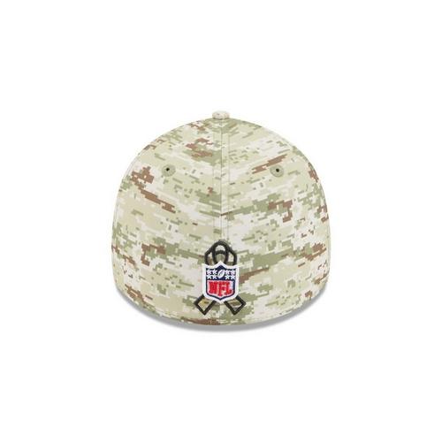 New Era Green Bay Packers 2025 Salute To Service 39Thirty Stretch Fit Hat - Primary Image