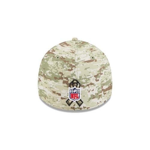 New Era Dallas Cowboys 2025 Salute To Service 39Thirty Flexfit Hat - Primary Image