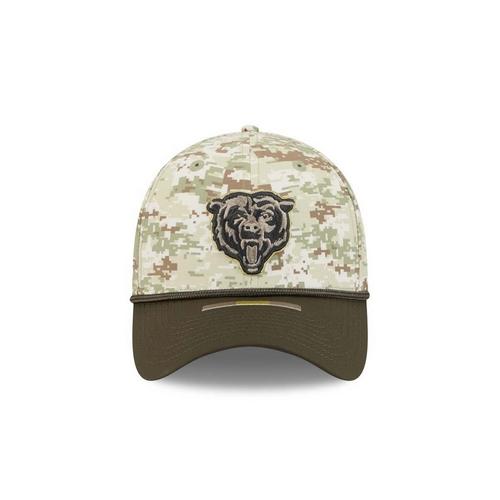 New Era Chicago Bears 2025 Salute To Service 39Thirty Flexfit Hat - Primary Image