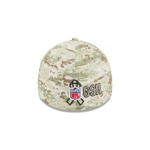 New Era Chicago Bears 2025 Salute To Service 39Thirty Flexfit Hat - Primary Image