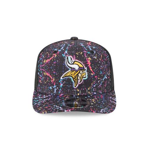 New Era Minnesota Vikings 2025 Crucial Catch 9Seventy Stretch Fit Hat - Primary Image